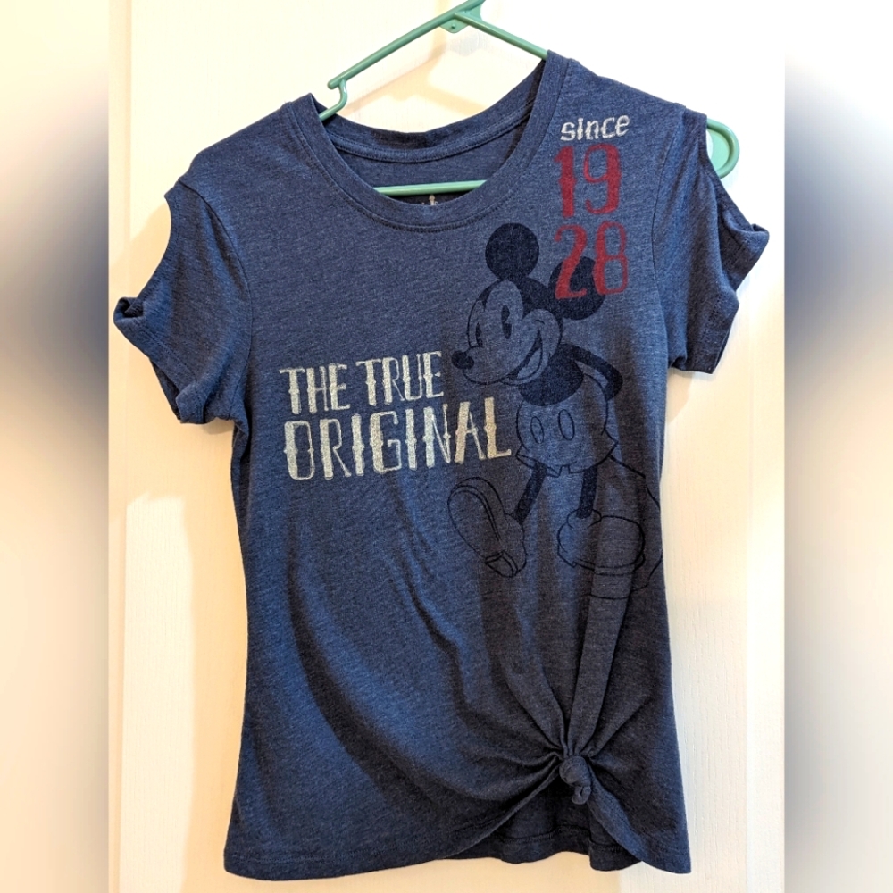 Mickey cold shoulder t shirt